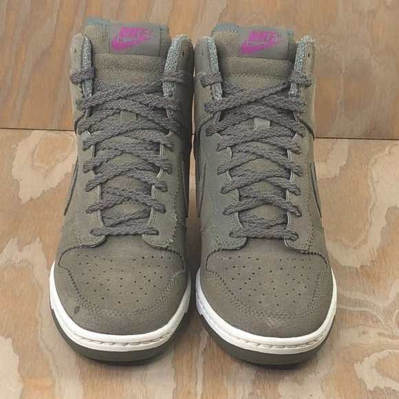 Nike Shoes | Nike Womens Dunk Sky Hi Olive Green | Poshmark